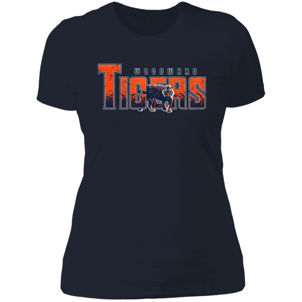 Woodward Tigers Vintage Women's Tee