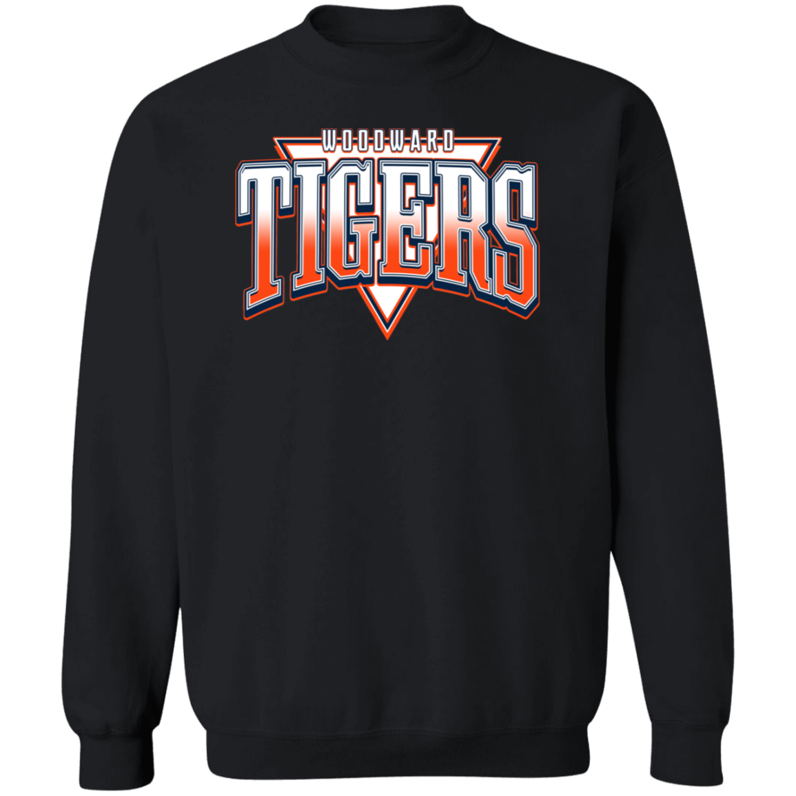 Woodward Tigers Text Crewneck