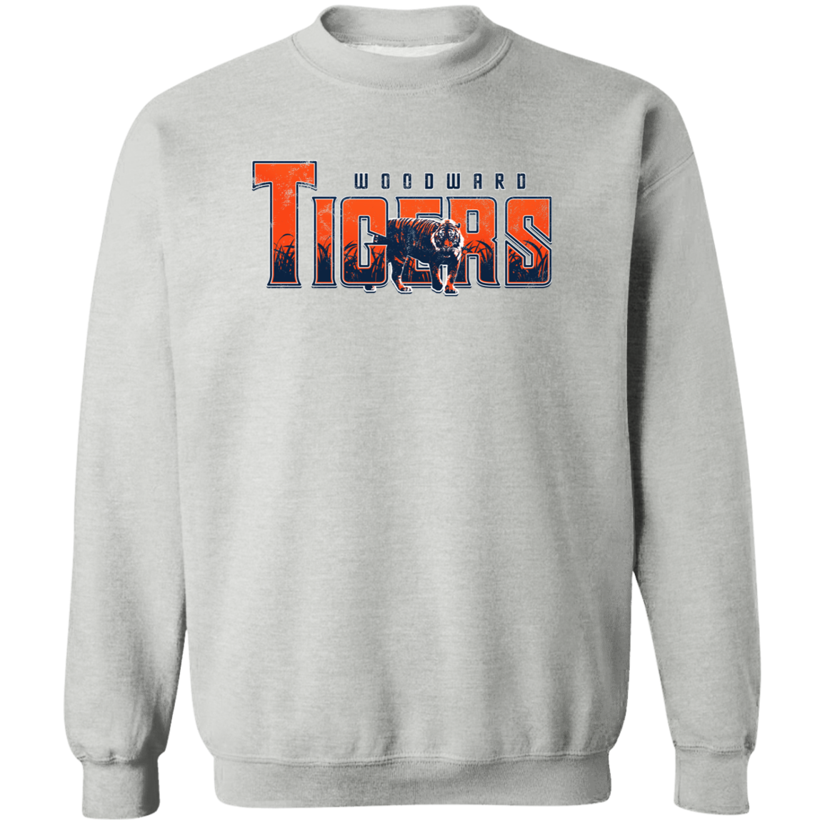 Woodward Tigers Vintage Crewneck
