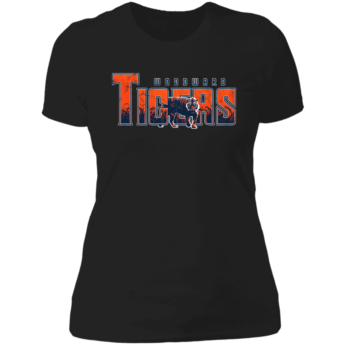 Woodward Tigers Vintage Women's Tee