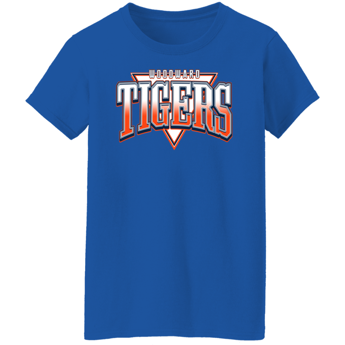 Woodward Tigers Text Women's Tee