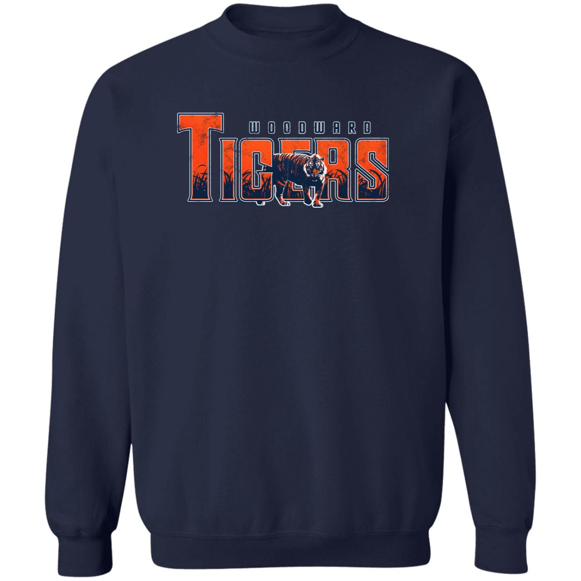 Woodward Tigers Vintage Crewneck