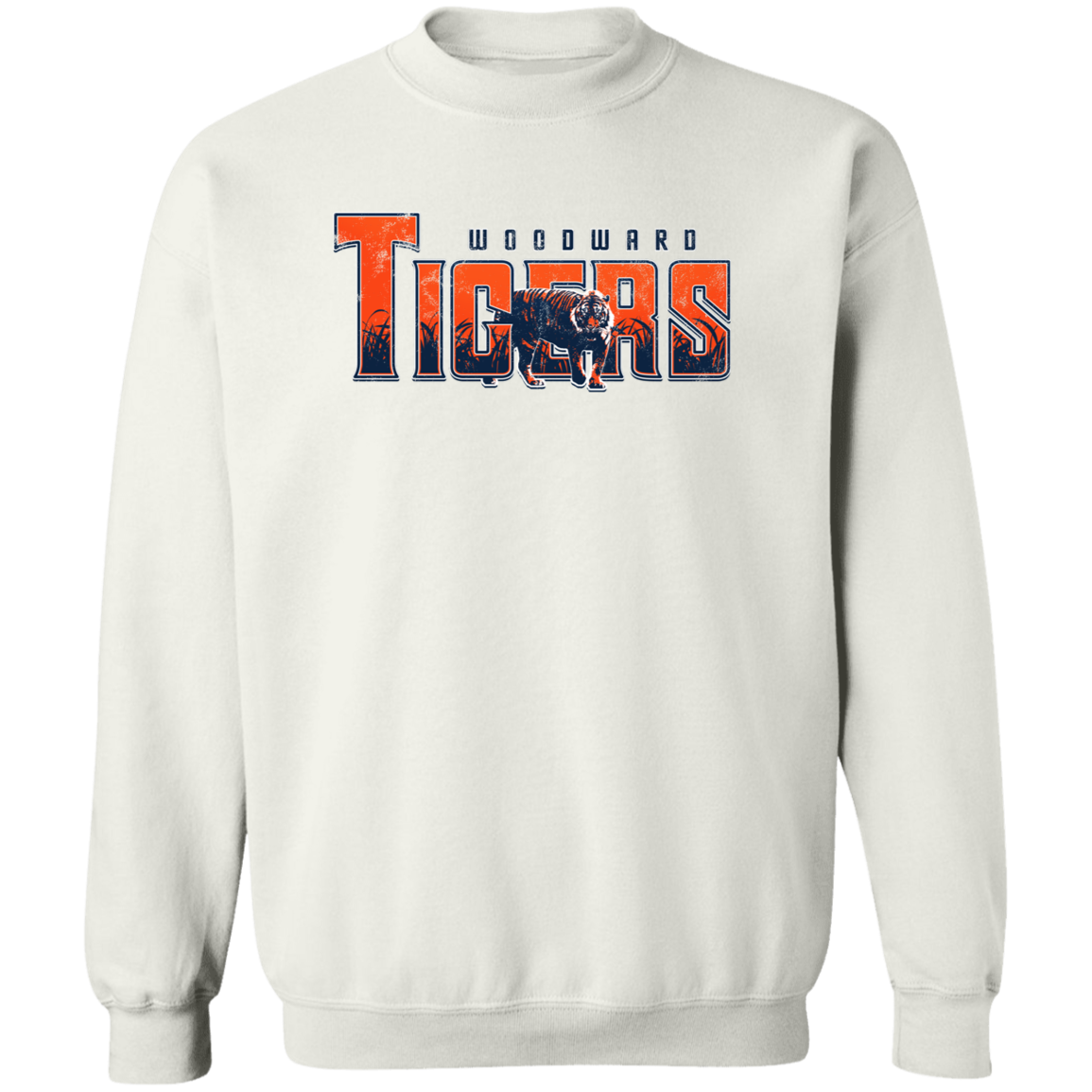 Woodward Tigers Vintage Crewneck