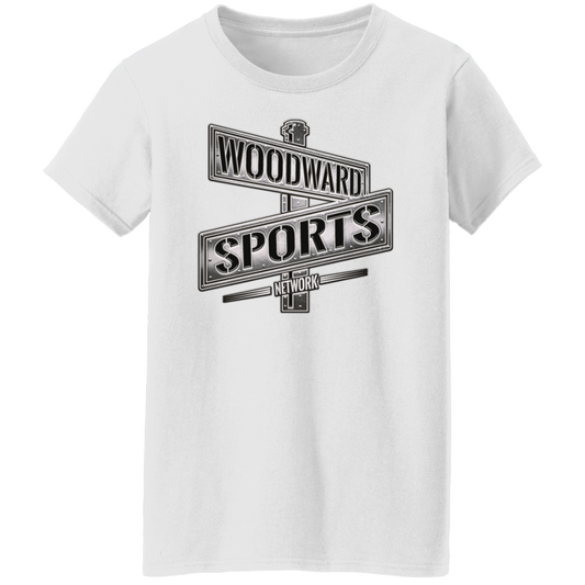 Metallic WSN Logo Women's Tee