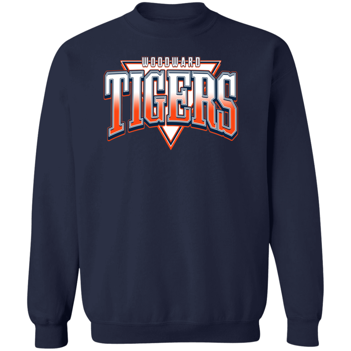 Woodward Tigers Text Crewneck
