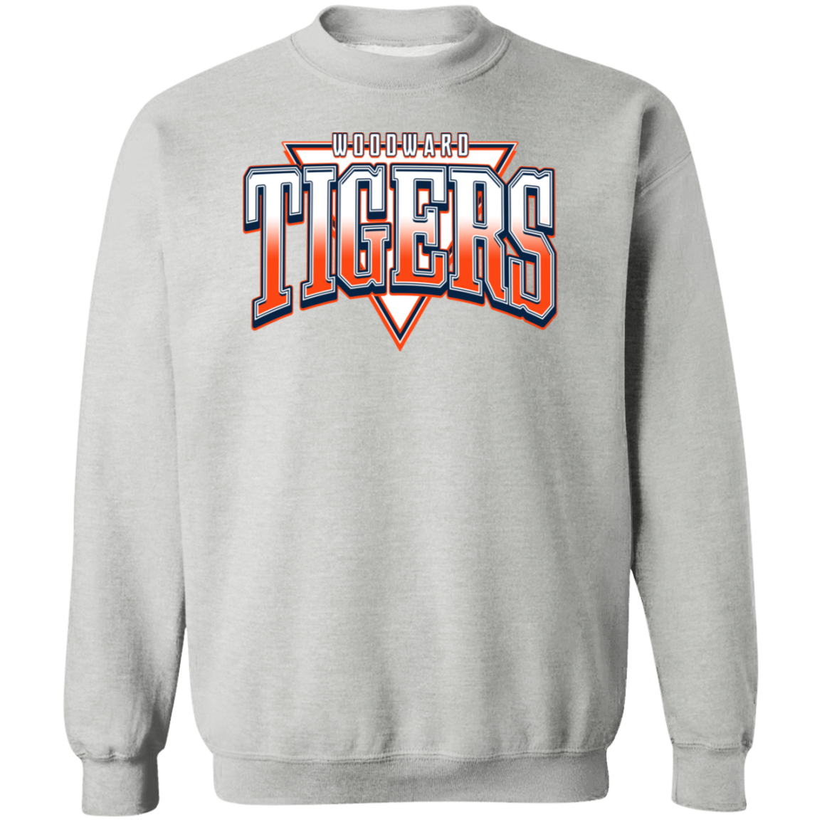 Woodward Tigers Text Crewneck