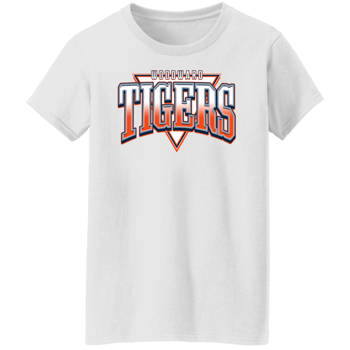 Woodward Tigers Text Women's Tee
