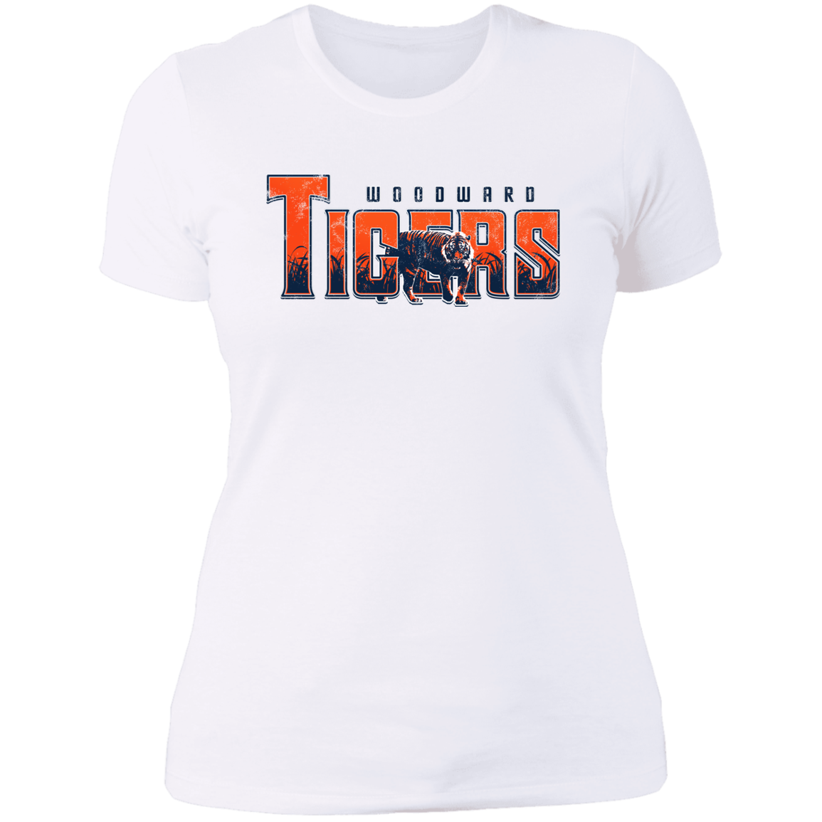 Woodward Tigers Vintage Women's Tee