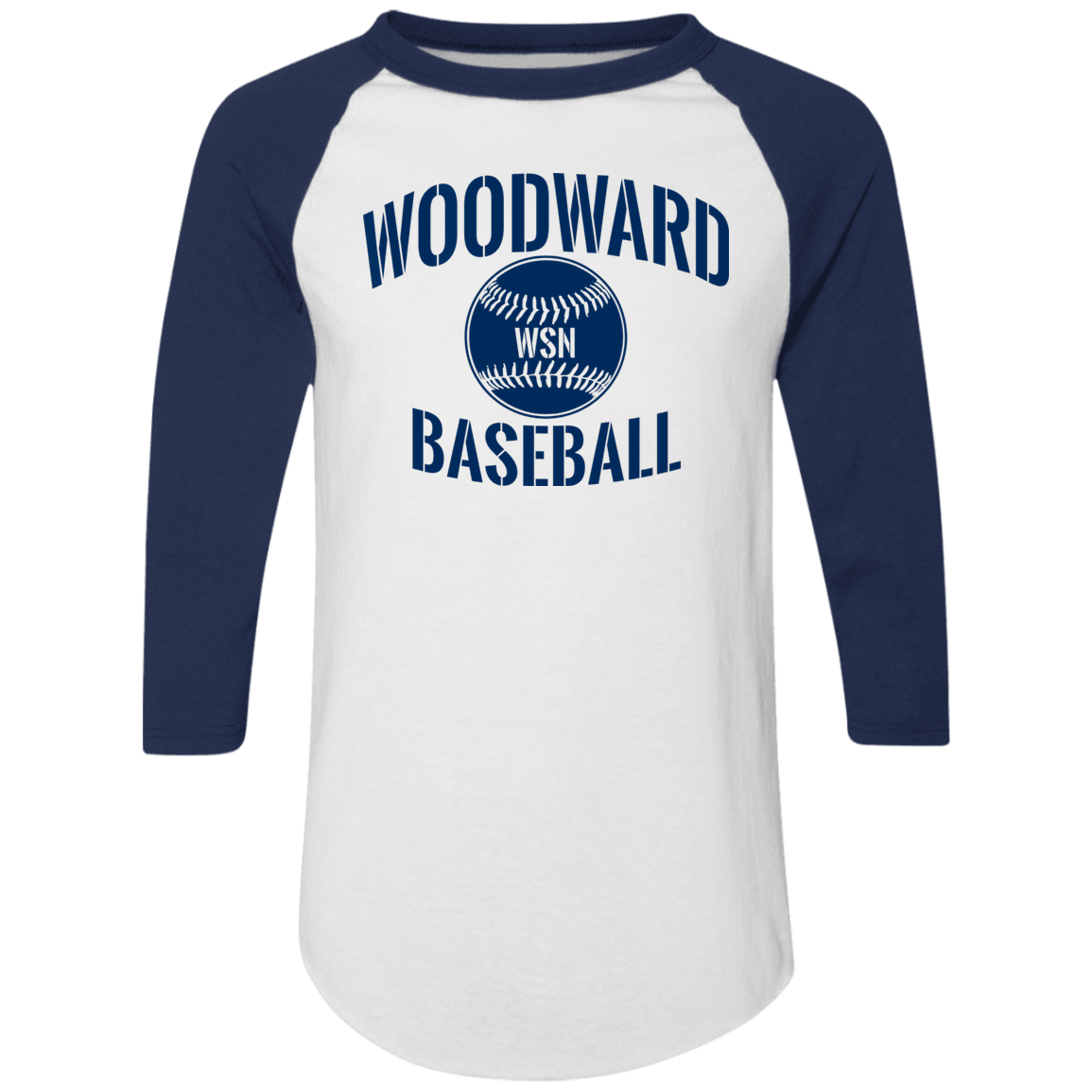 WOODWARD BASEBALL Colorblock Raglan Jersey
