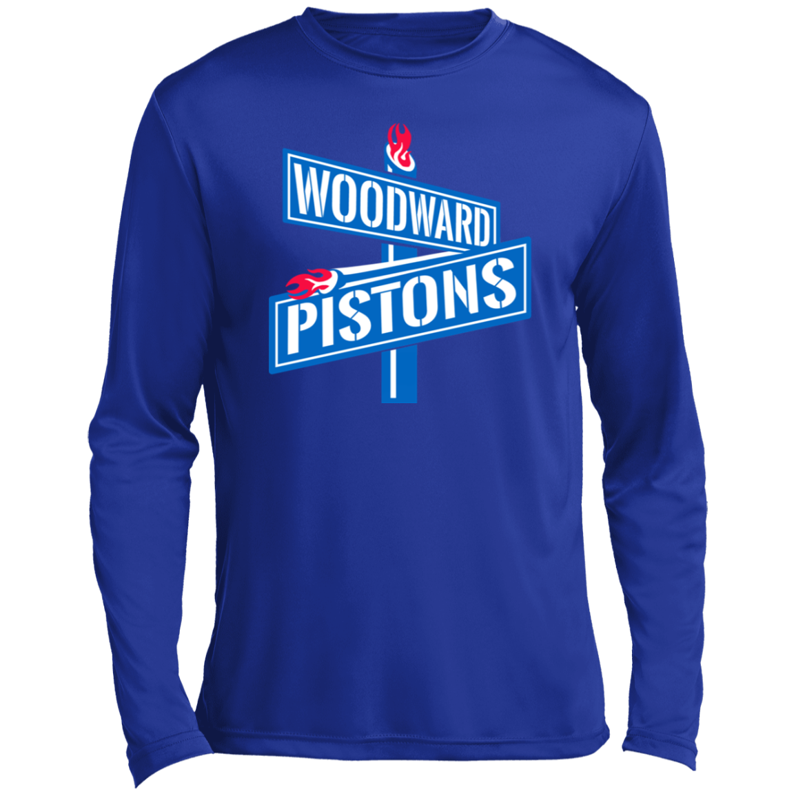 WOODWARD PISTONS Men’s Long Sleeve Tee