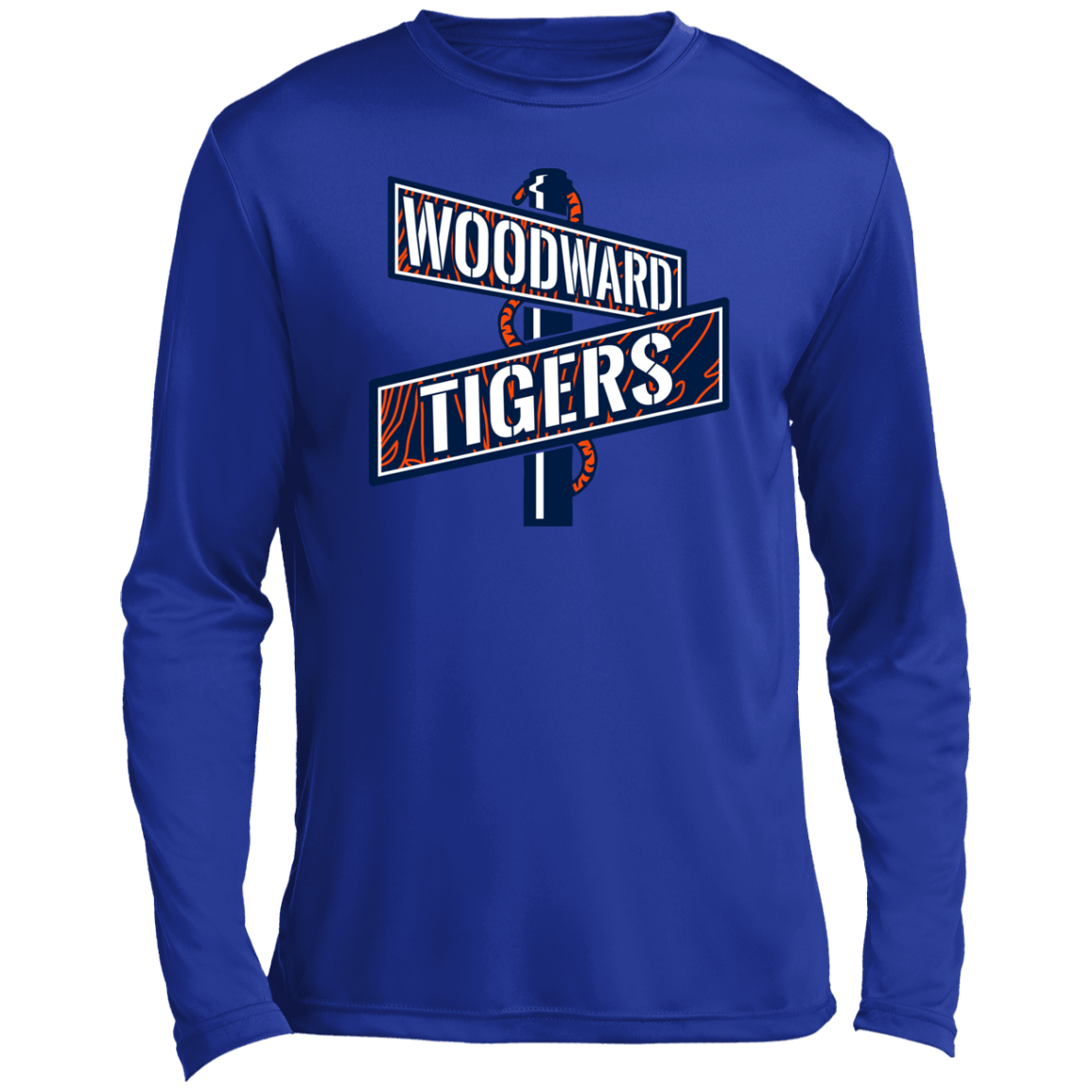 WOODWARD TIGERS Men’s Long Sleeve Tee