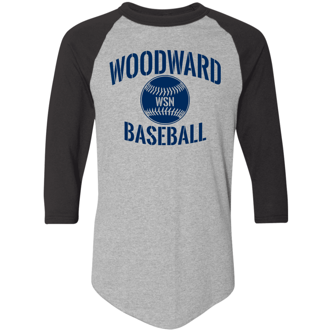 WOODWARD BASEBALL Colorblock Raglan Jersey