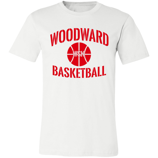 WOODWARD BBALL Unisex Jersey Tee