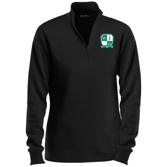 WSN GOLF CREST Ladies 1/4-Zip Pullover