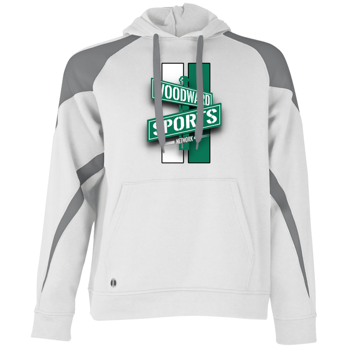 2 BAR Colorblock Fleece Hoodie