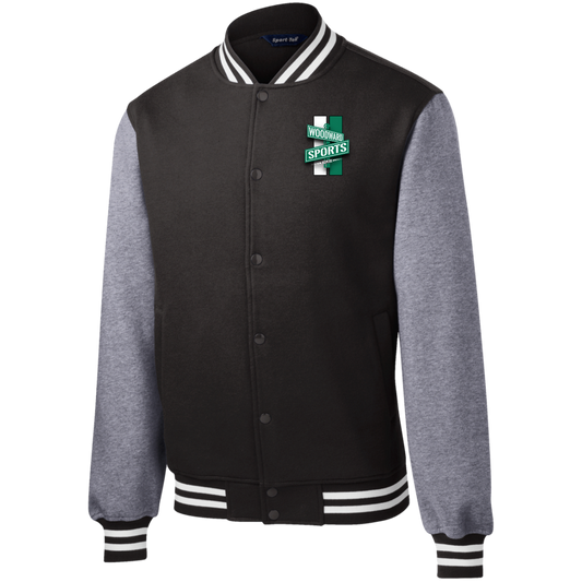 2 BAR Fleece Letterman Jacket