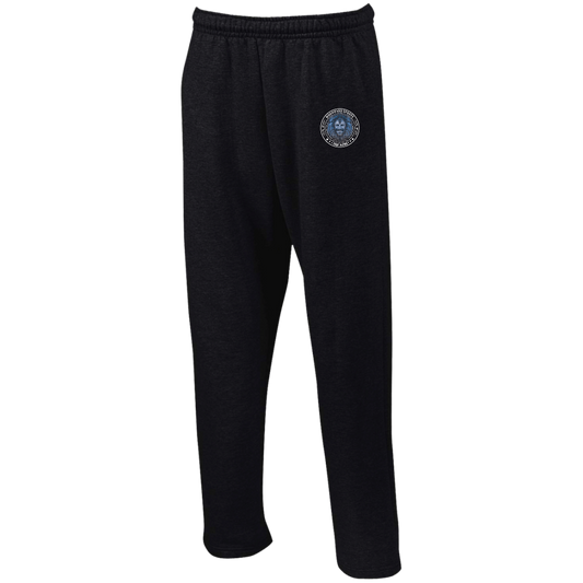 True Alpha Open Bottom Sweatpants with Pockets