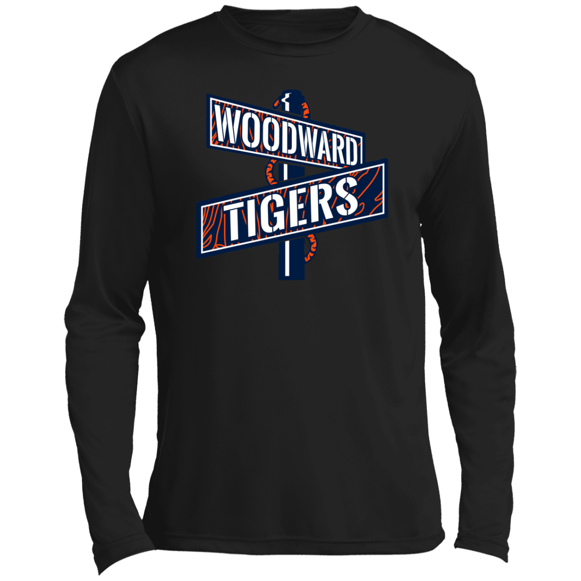 WOODWARD TIGERS Men’s Long Sleeve Tee