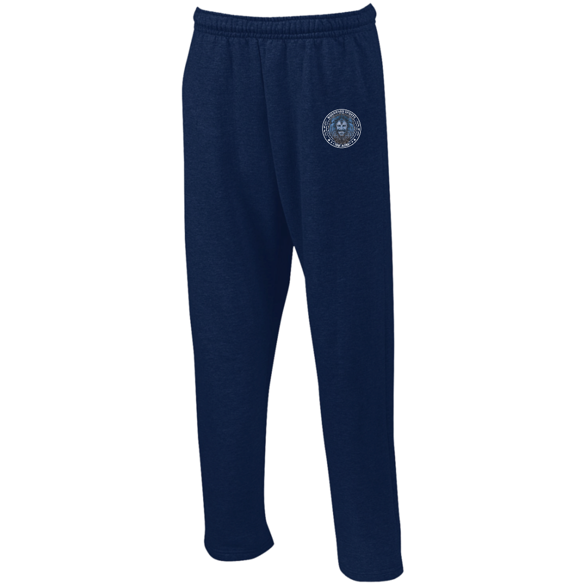 True Alpha Open Bottom Sweatpants with Pockets