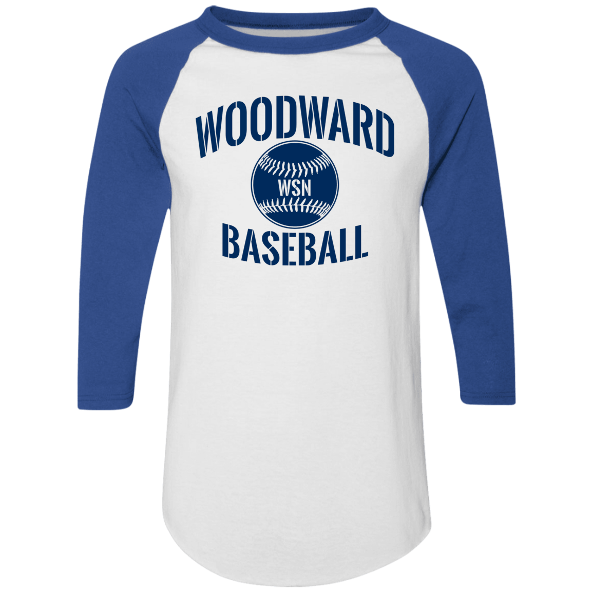 WOODWARD BASEBALL Colorblock Raglan Jersey
