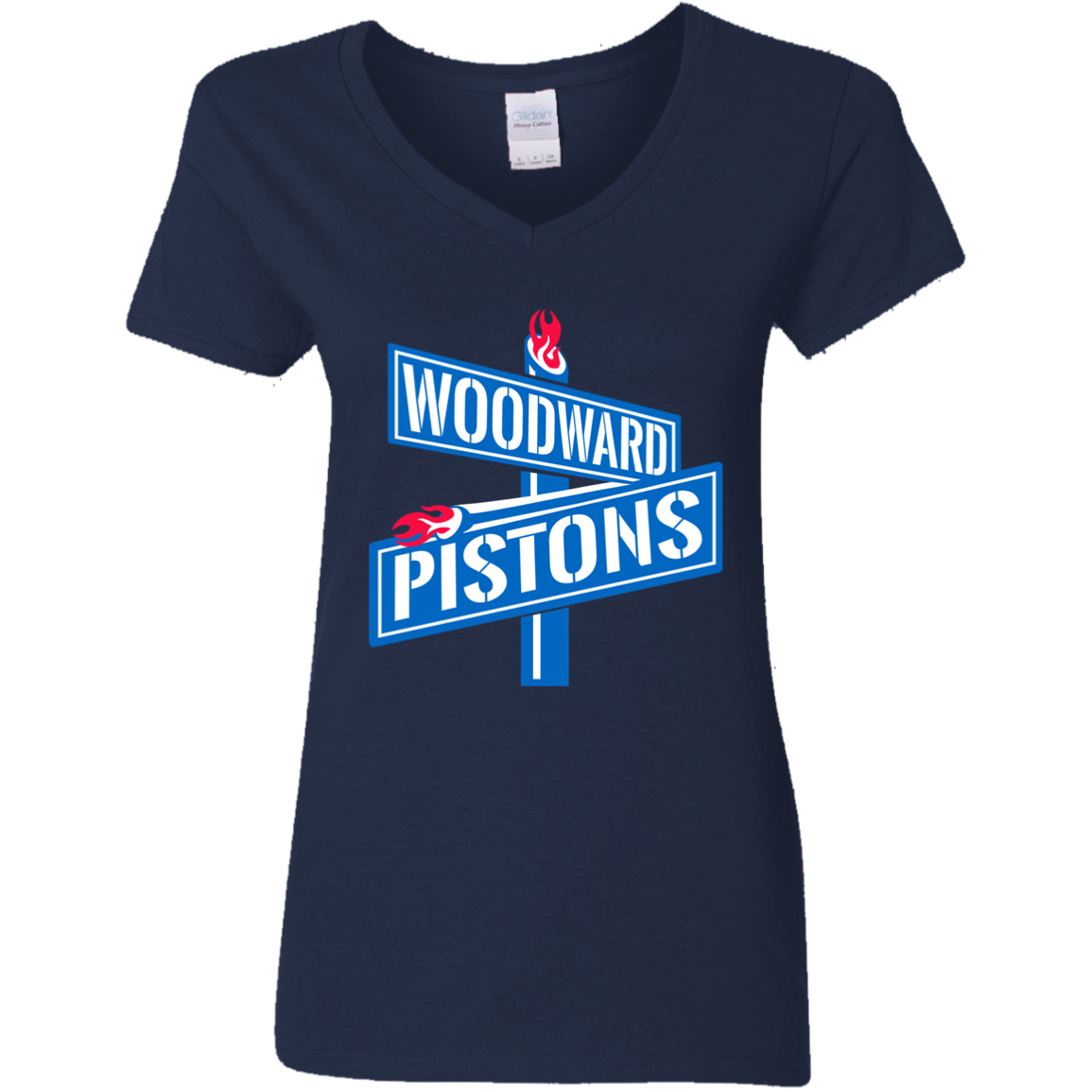 WOODWARD PISTONS Women's Tee