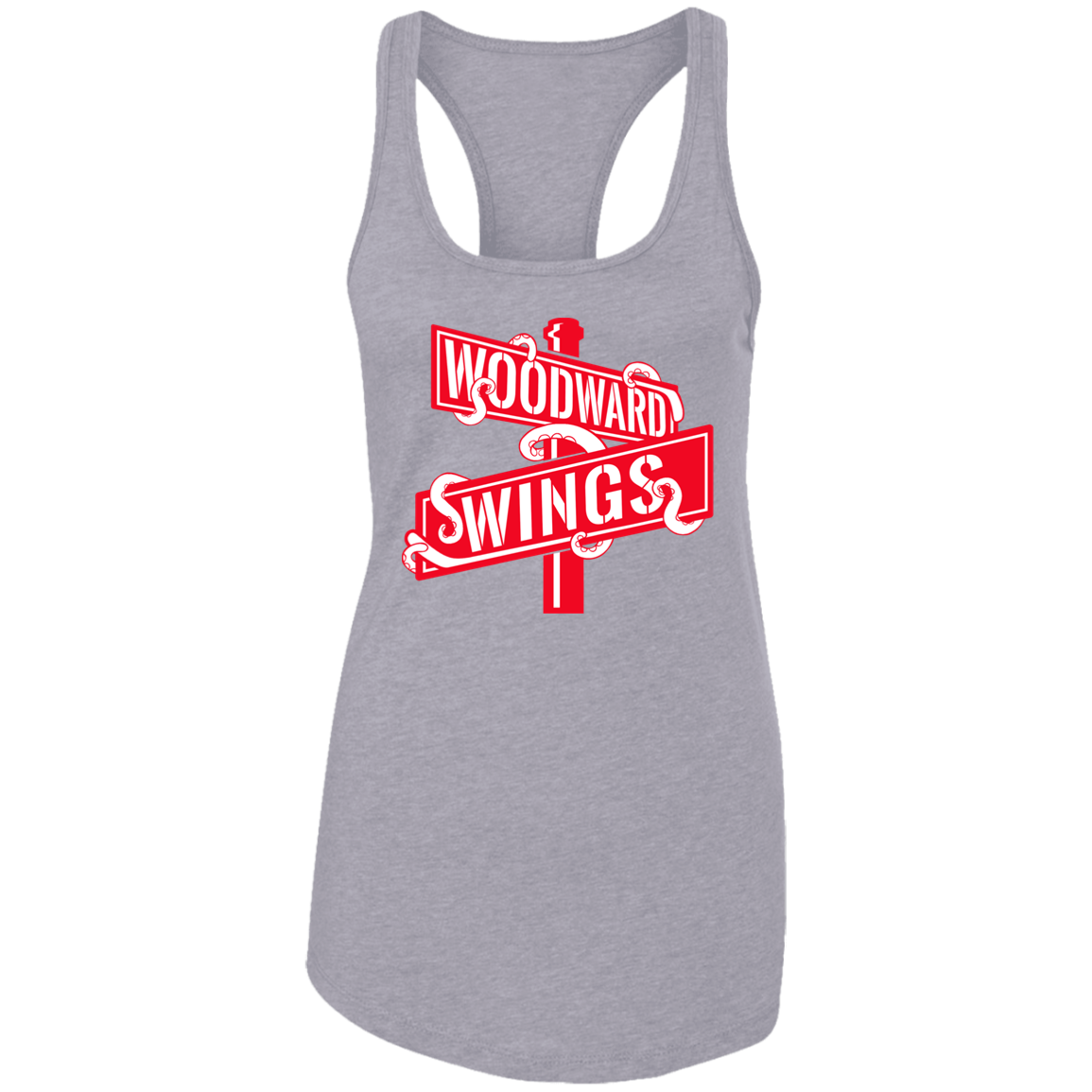 WOODWARD WINGS Women's Racerback Tank