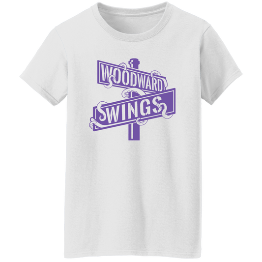 Purple Woodward Wings Women's Tee