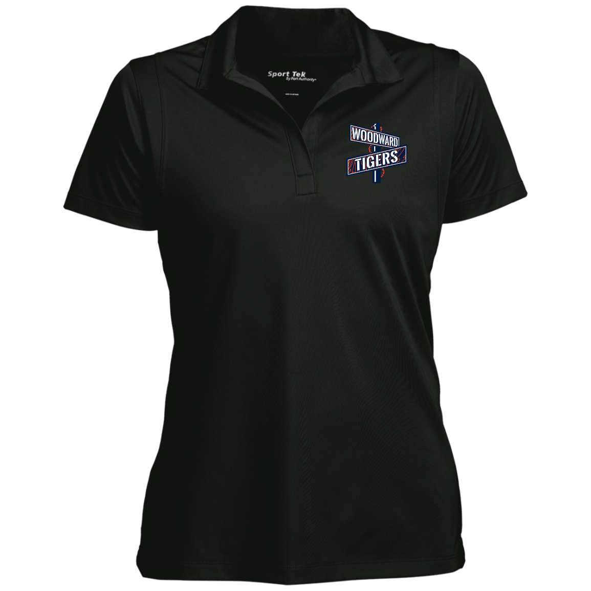 WOODWARD TIGERS Ladies' Micropique Sport-Wick® Polo