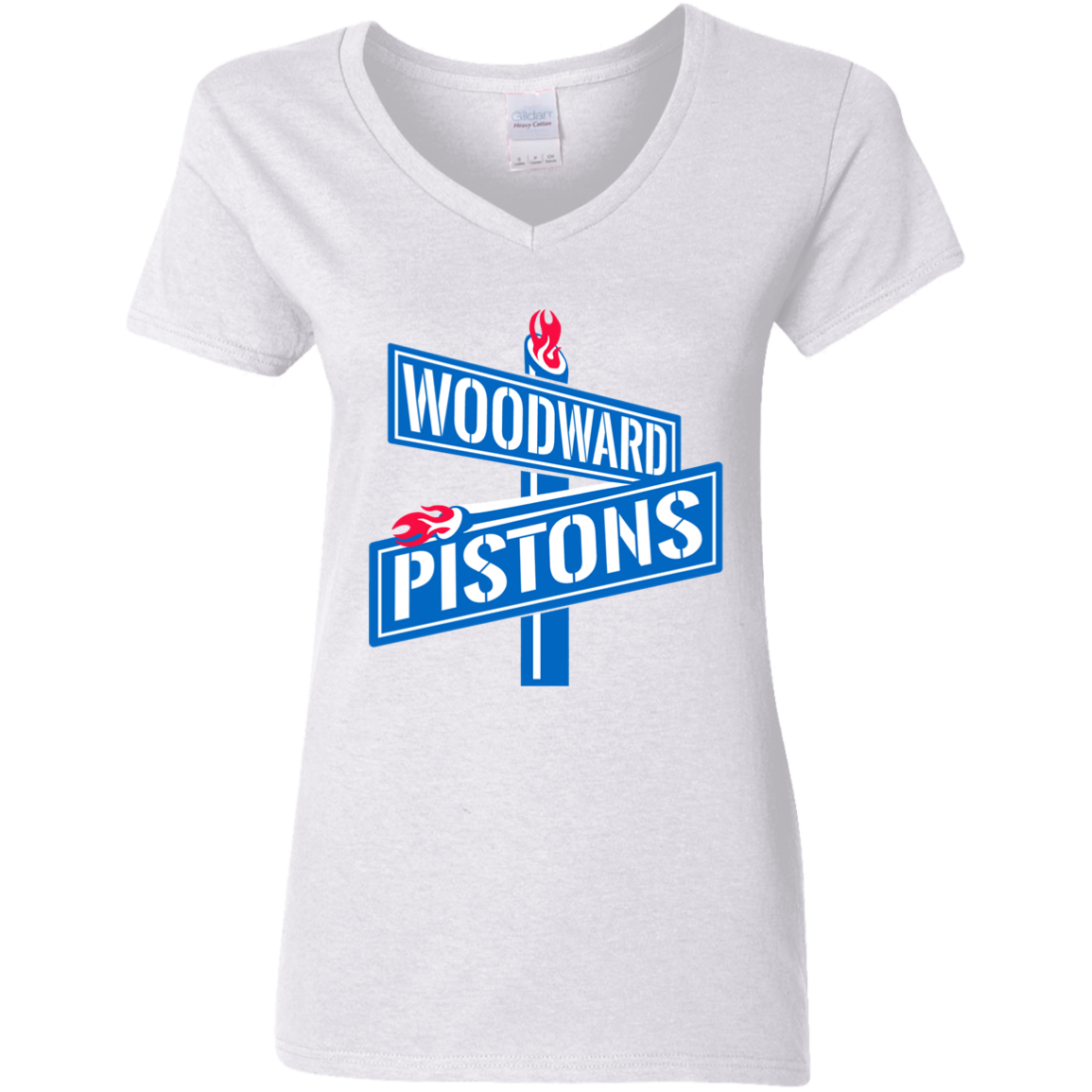 WOODWARD PISTONS Women's Tee