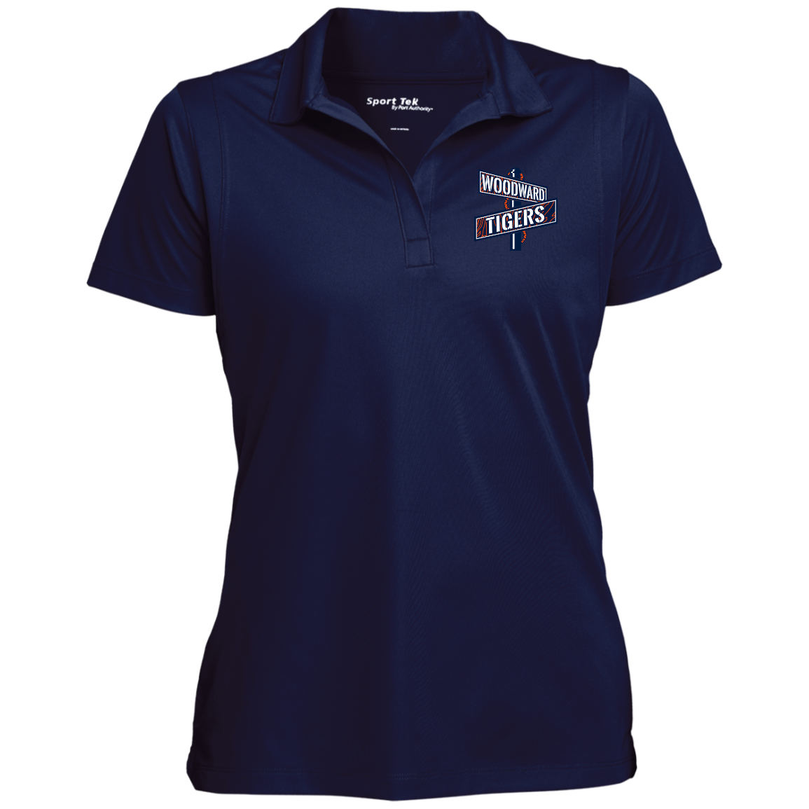 WOODWARD TIGERS Ladies' Micropique Sport-Wick® Polo