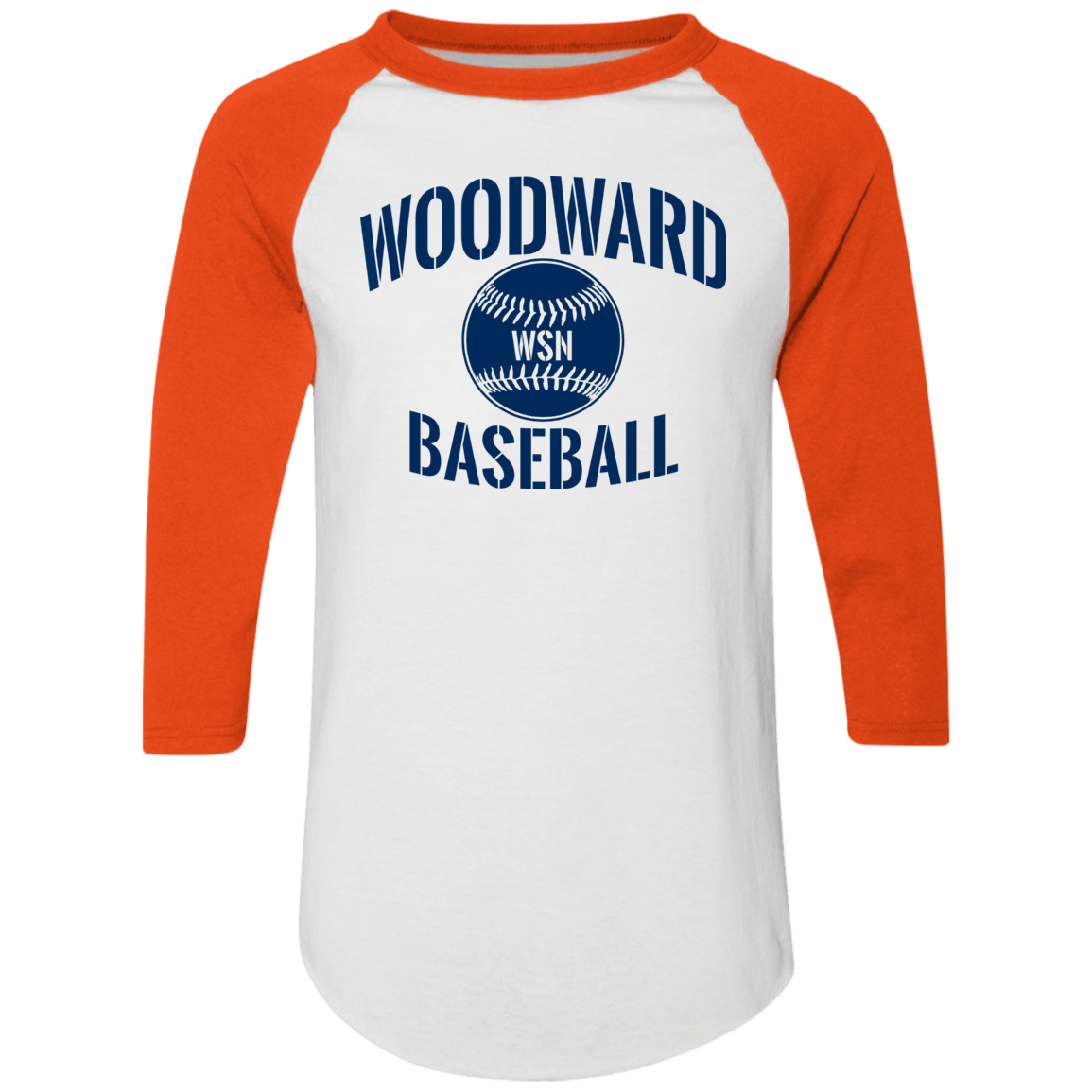 WOODWARD BASEBALL Colorblock Raglan Jersey