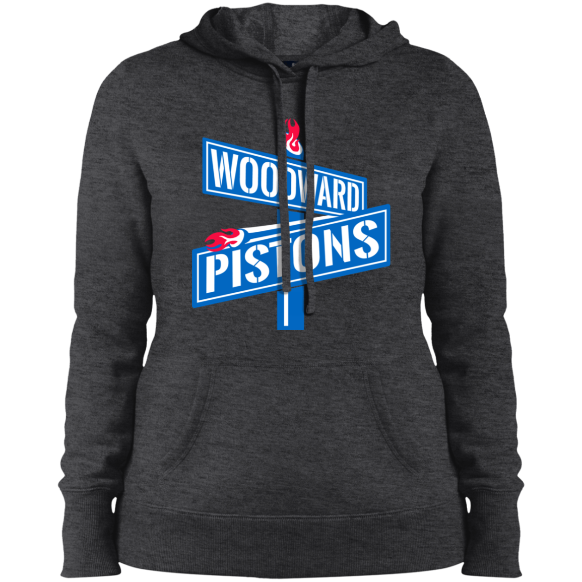 WOODWARD PISTONS Women's Hoodie
