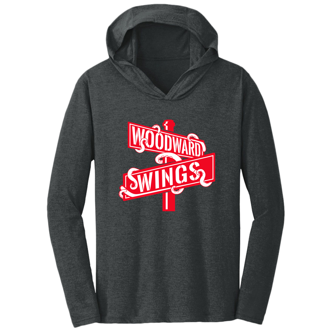 WOODWARD WINGS Triblend T-Shirt Hoodie